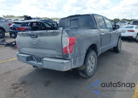 2019 Nissan Titan Sv из США, поврежденный, VIN 1N6AA1EK9KN518628